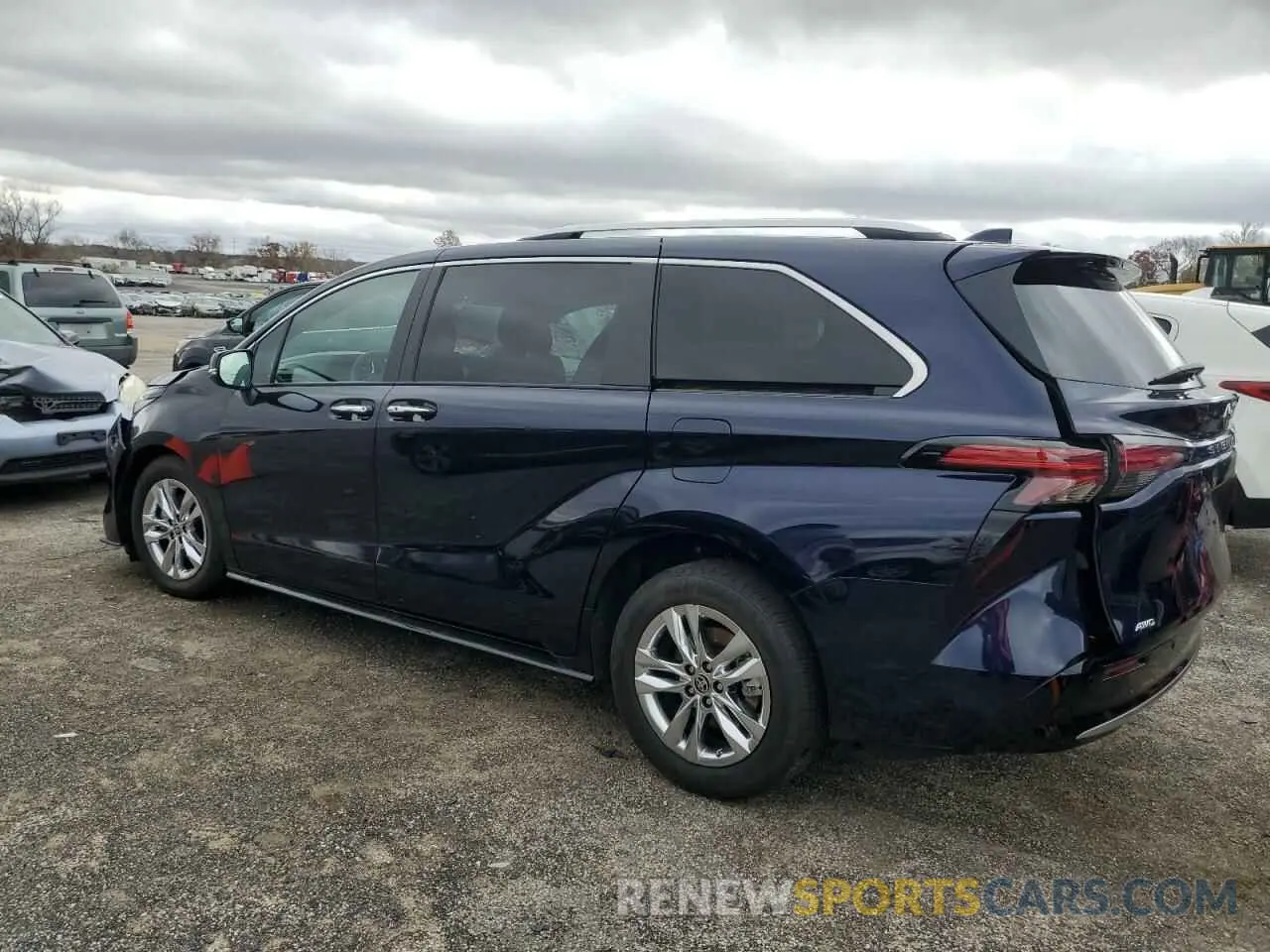 2 Photograph of a damaged car 5TDZSKFC3RS122795 TOYOTA SIENNA 2024