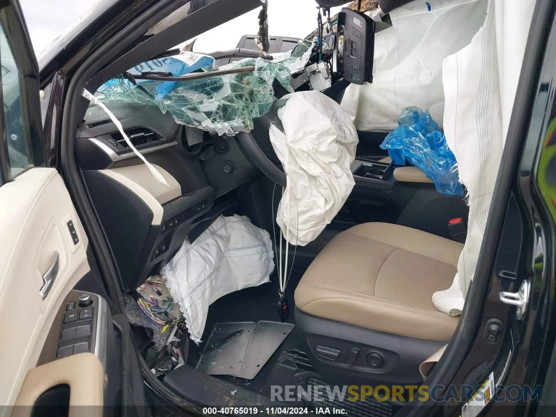 5 Фотография поврежденного автомобиля 5TDZSKFC7RS114599 TOYOTA SIENNA 2024