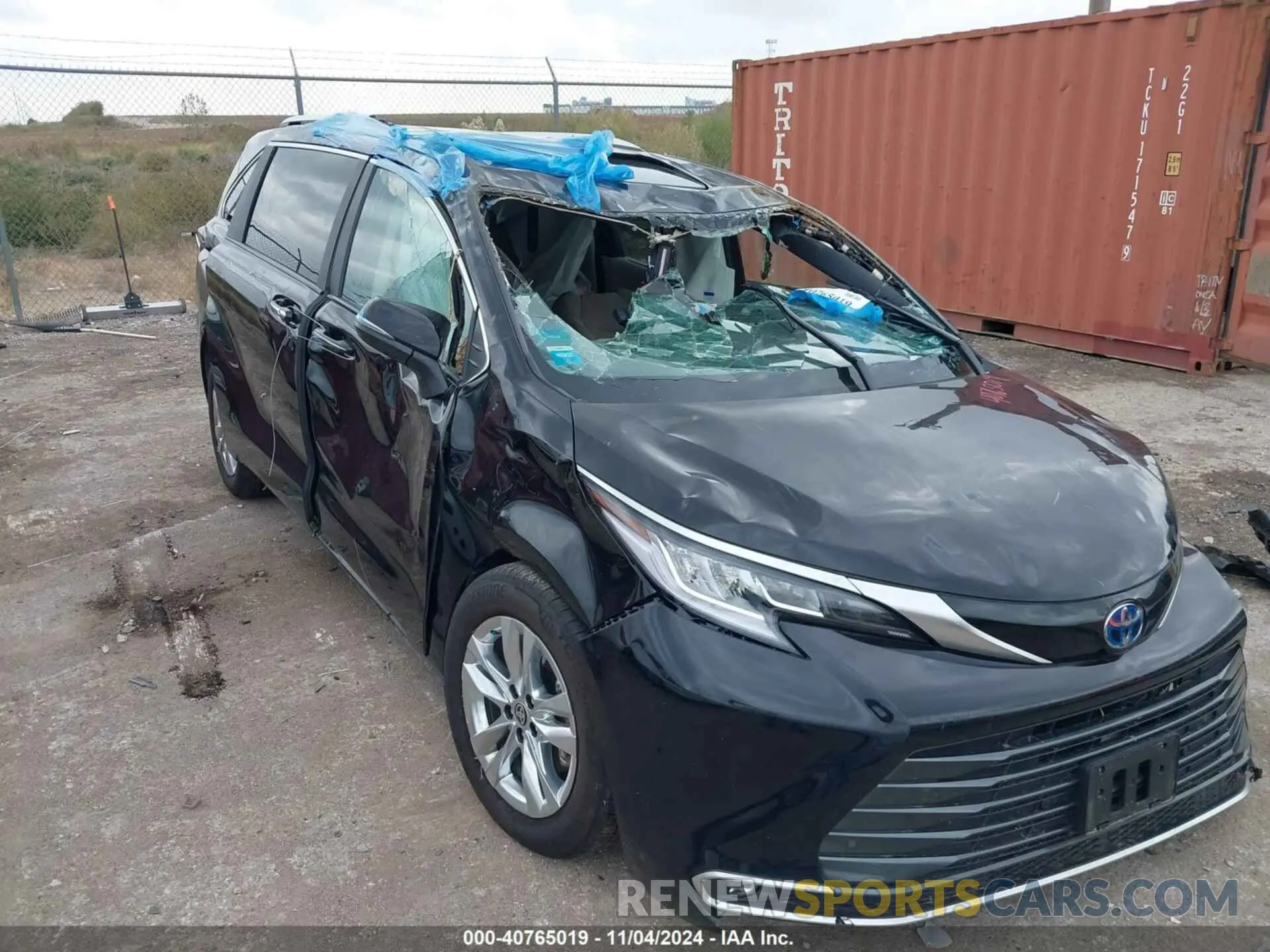 6 Фотография поврежденного автомобиля 5TDZSKFC7RS114599 TOYOTA SIENNA 2024