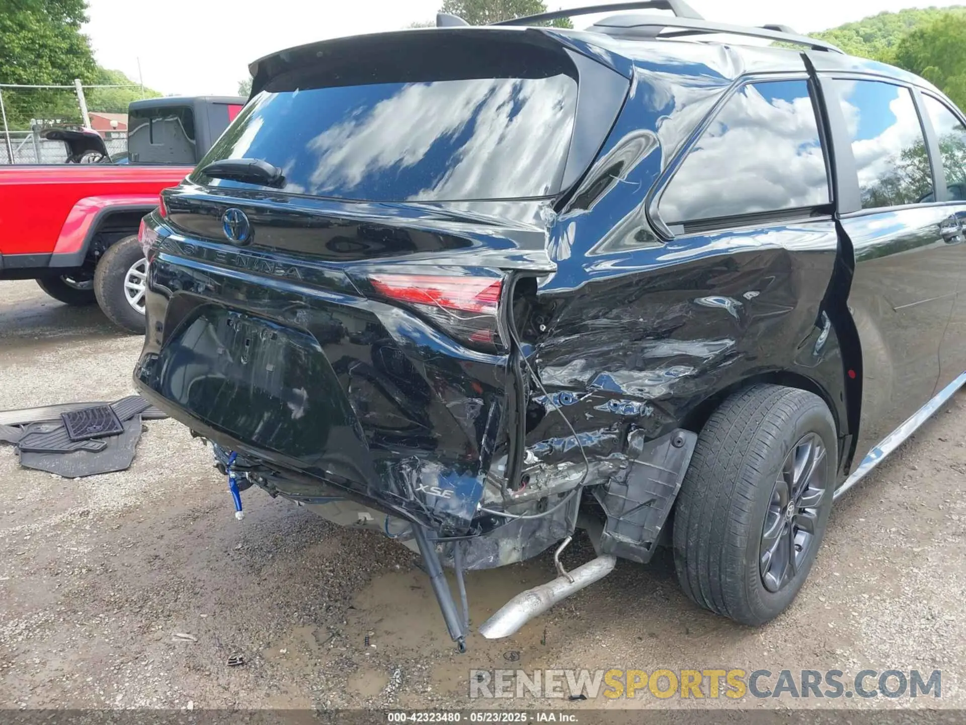 6 Фотография поврежденного автомобиля 5TDCSKFCXSS156213 TOYOTA SIENNA 2025