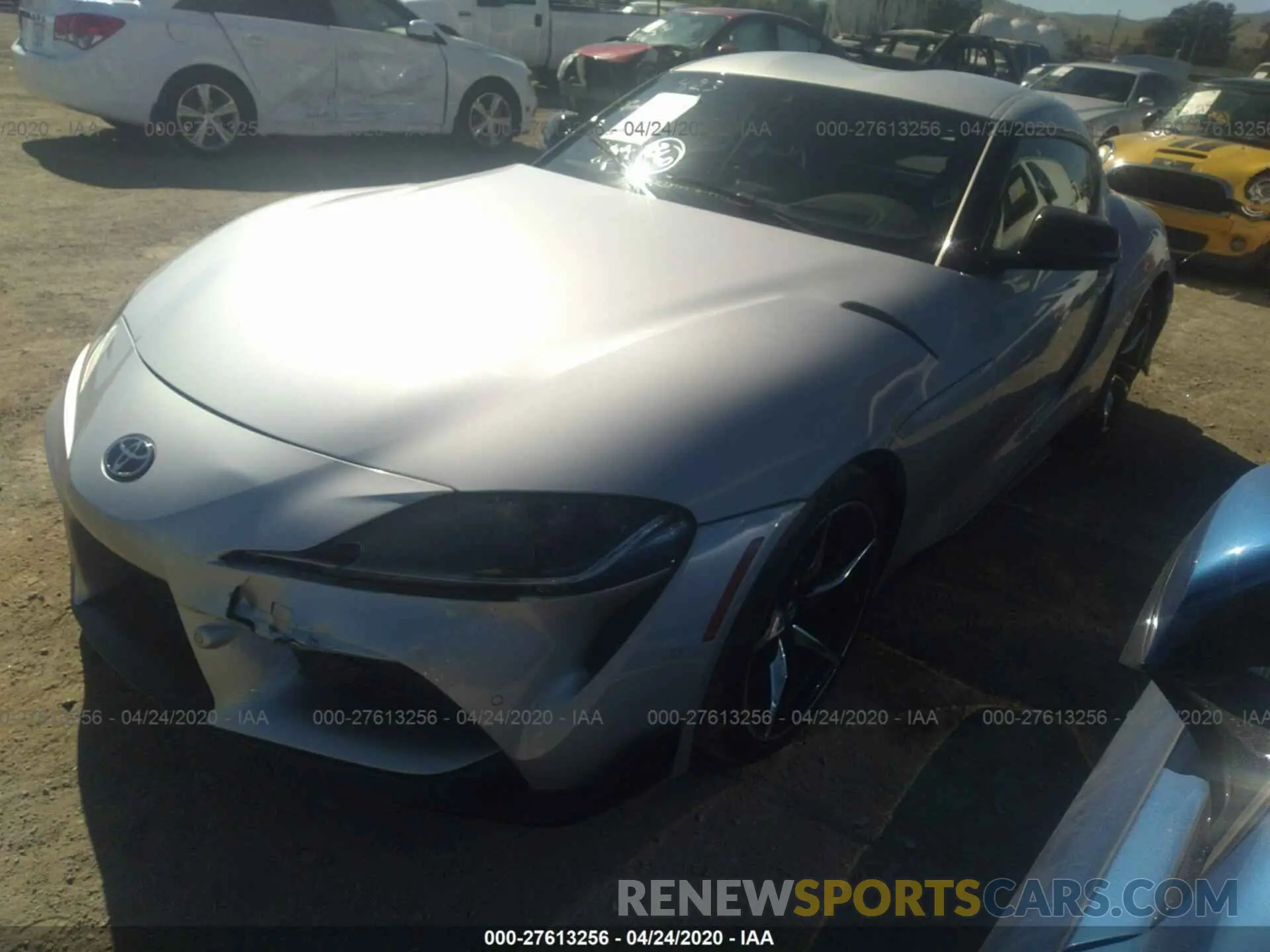 2 Photograph of a damaged car WZ1DB4C00LW029645 TOYOTA SUPRA 2020