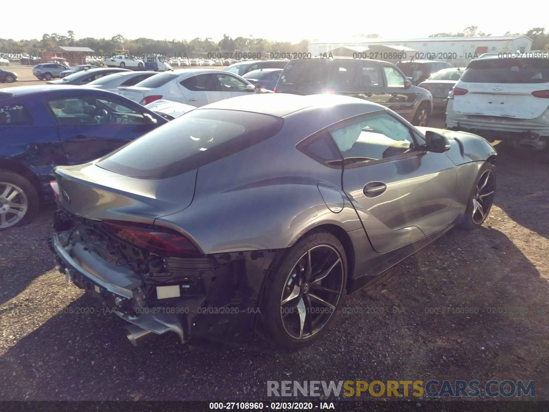 4 Photograph of a damaged car WZ1DB4C03LW025685 TOYOTA SUPRA 2020