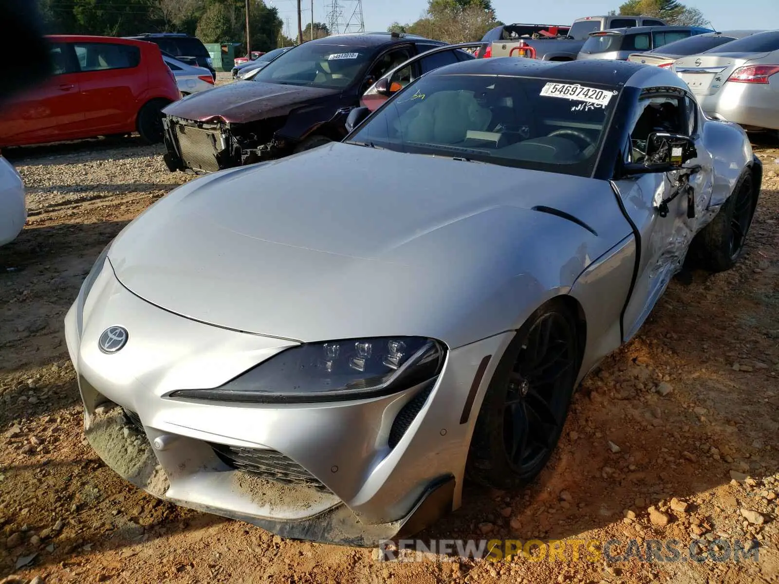 2 Photograph of a damaged car WZ1DB4C03LW028988 TOYOTA SUPRA 2020