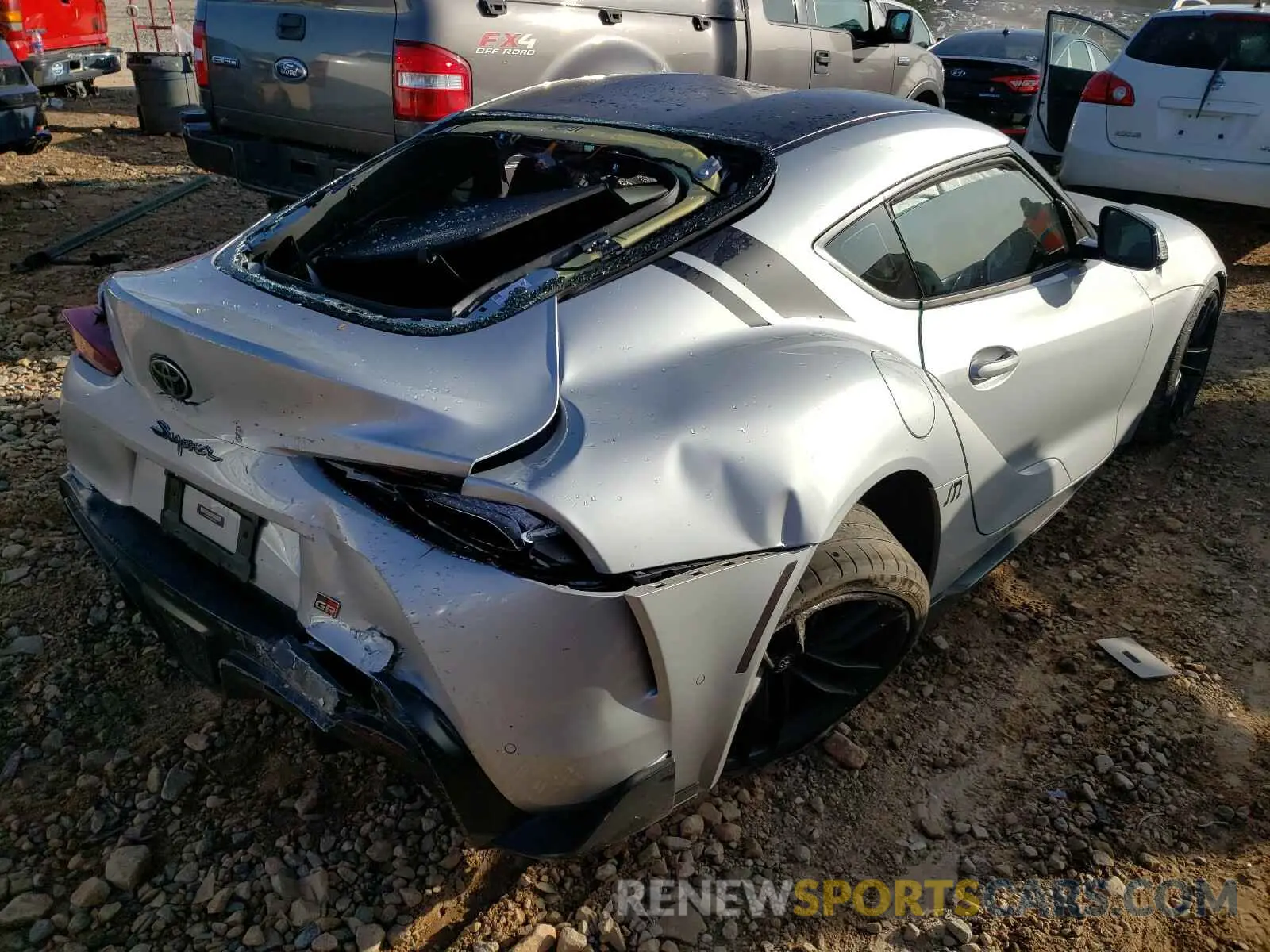 4 Photograph of a damaged car WZ1DB4C03LW028988 TOYOTA SUPRA 2020