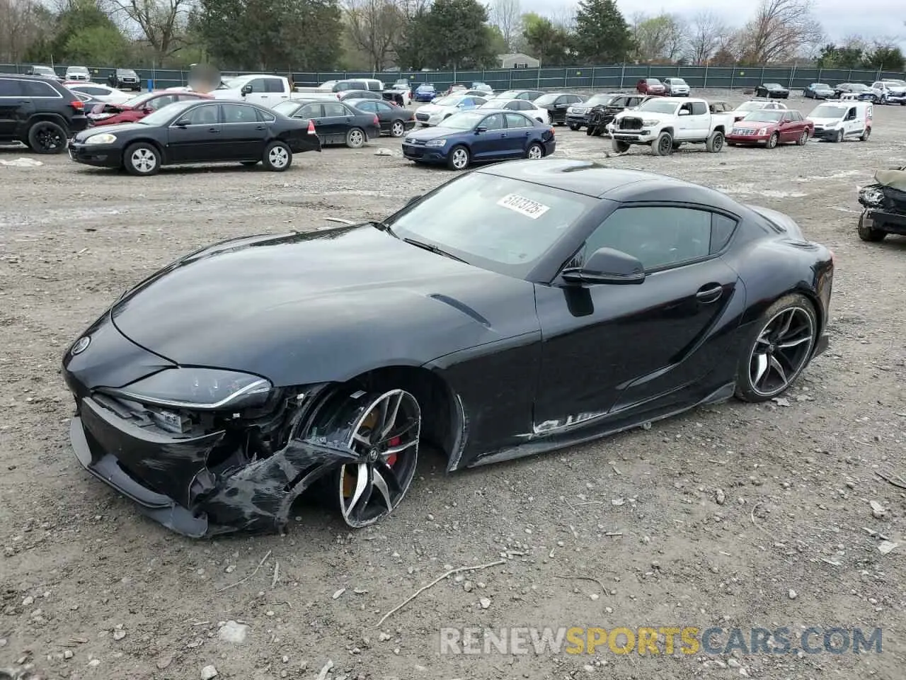 1 Photograph of a damaged car WZ1DB4C04LW030801 TOYOTA SUPRA 2020