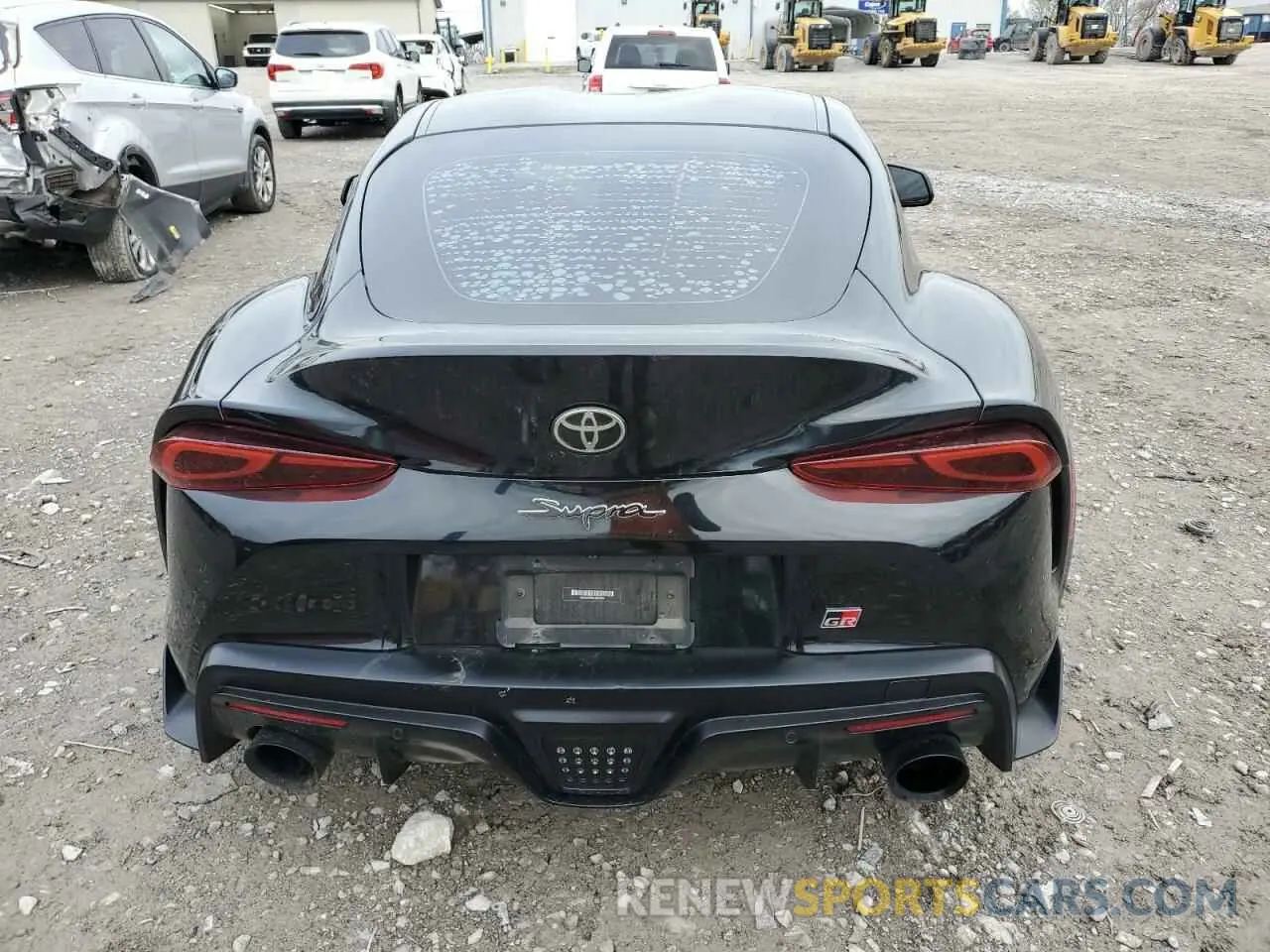 6 Photograph of a damaged car WZ1DB4C04LW030801 TOYOTA SUPRA 2020