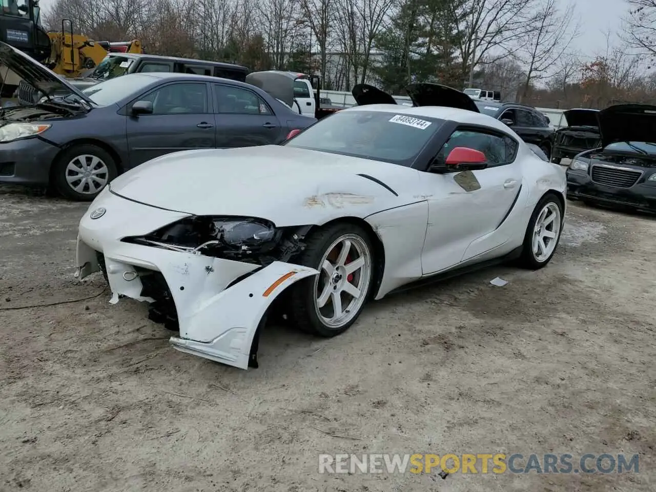 1 Photograph of a damaged car WZ1DB4C05LW023856 TOYOTA SUPRA 2020