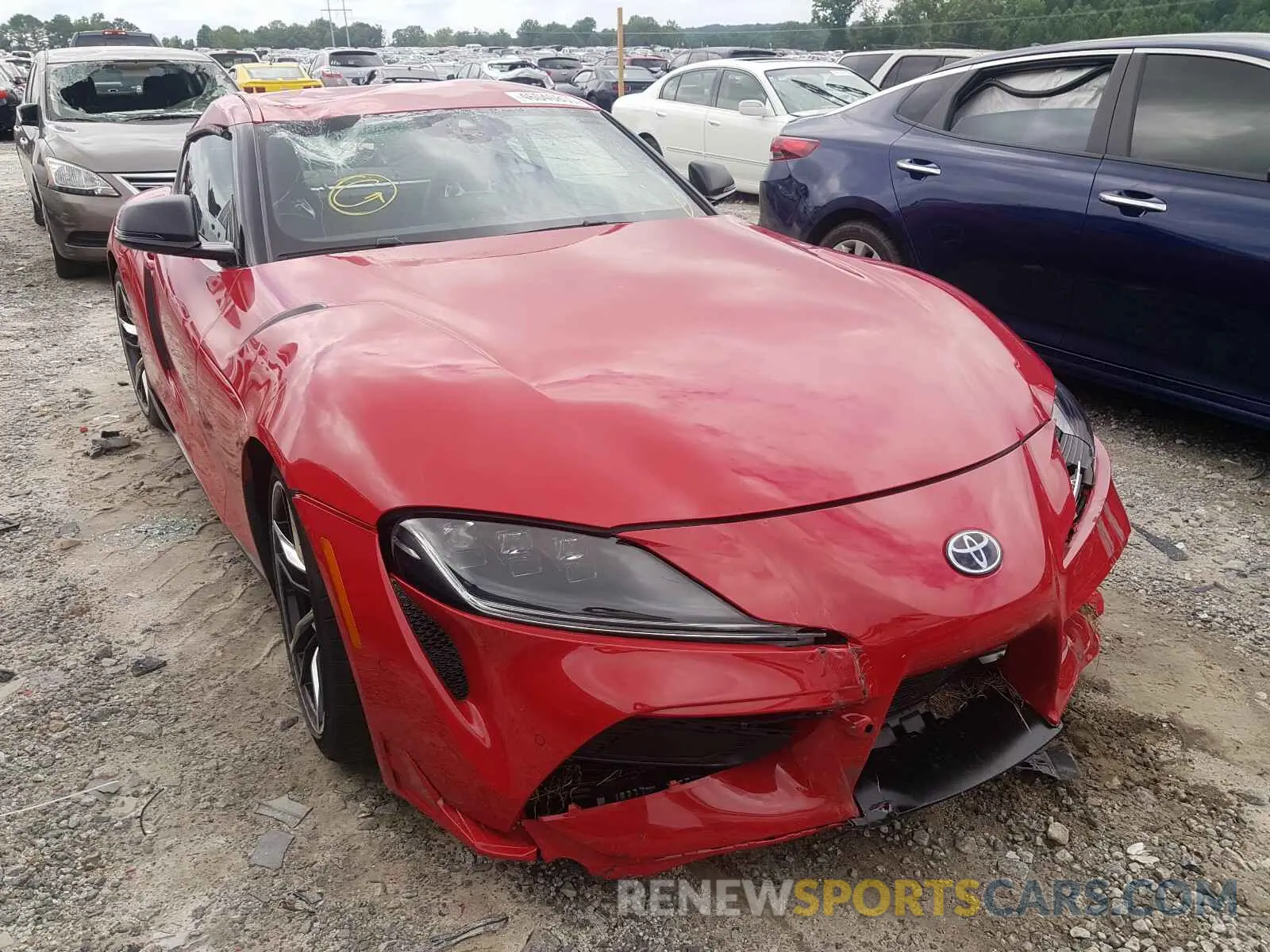 1 Photograph of a damaged car WZ1DB4C06LW029715 TOYOTA SUPRA 2020