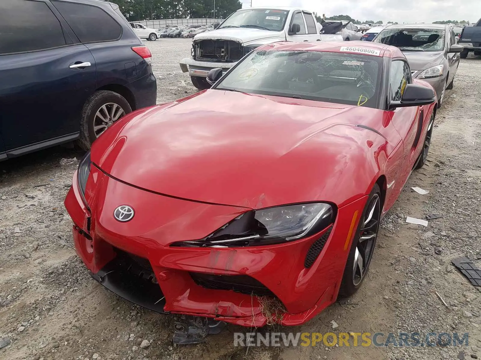 2 Photograph of a damaged car WZ1DB4C06LW029715 TOYOTA SUPRA 2020