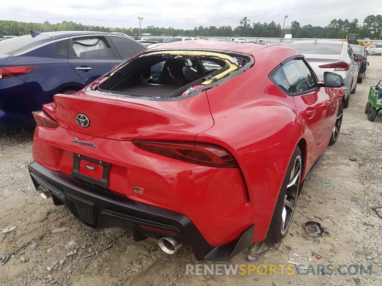 4 Photograph of a damaged car WZ1DB4C06LW029715 TOYOTA SUPRA 2020