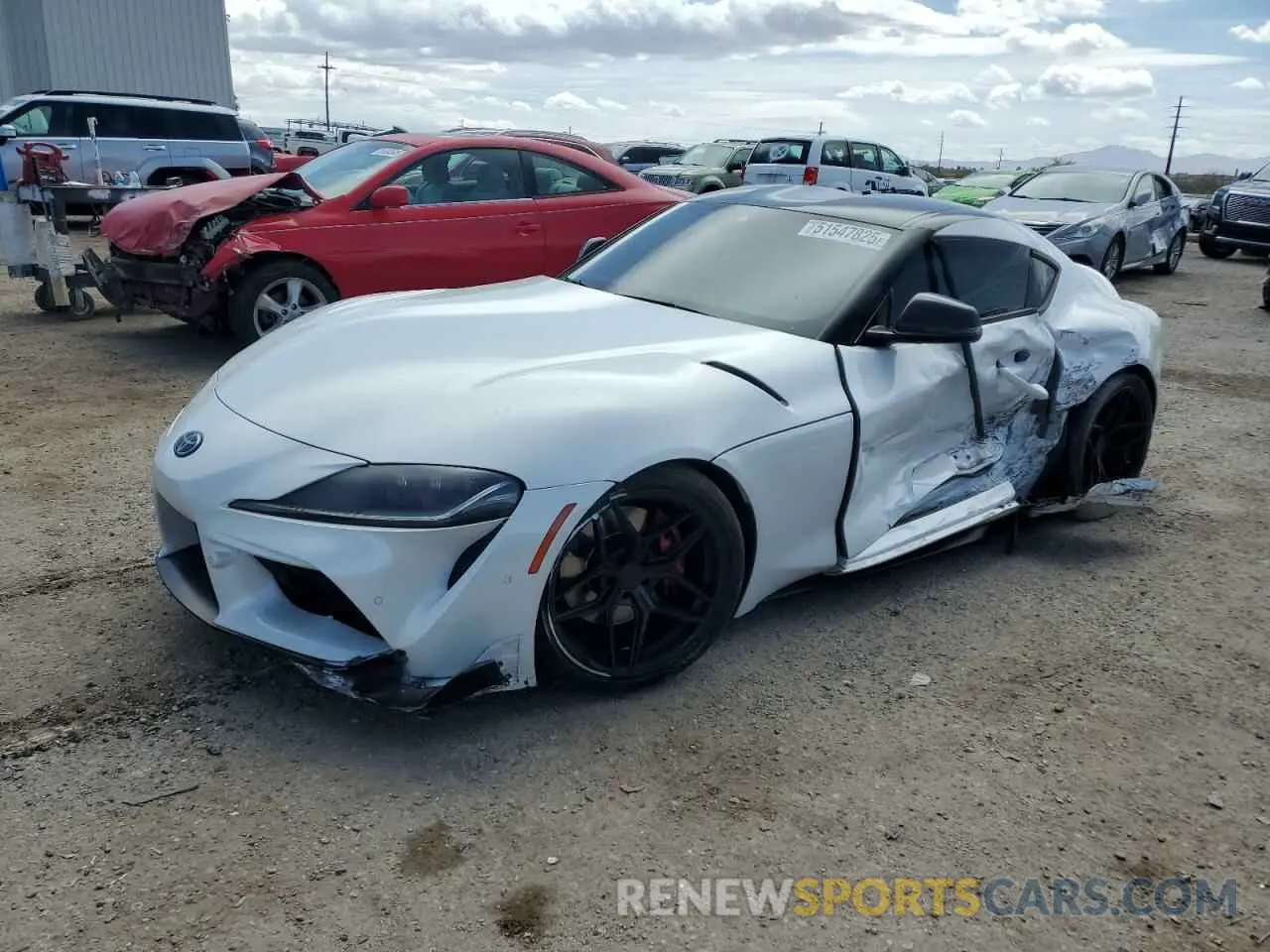 1 Фотография поврежденного автомобиля WZ1DB4C07LW026113 TOYOTA SUPRA 2020