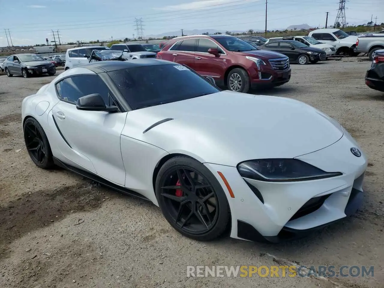 4 Фотография поврежденного автомобиля WZ1DB4C07LW026113 TOYOTA SUPRA 2020