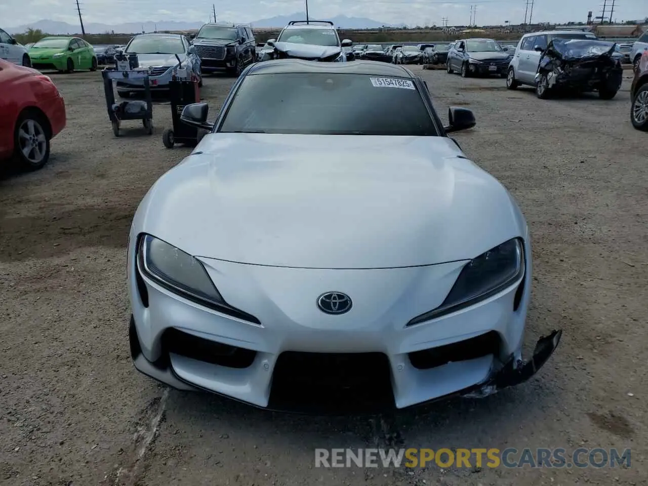 5 Фотография поврежденного автомобиля WZ1DB4C07LW026113 TOYOTA SUPRA 2020