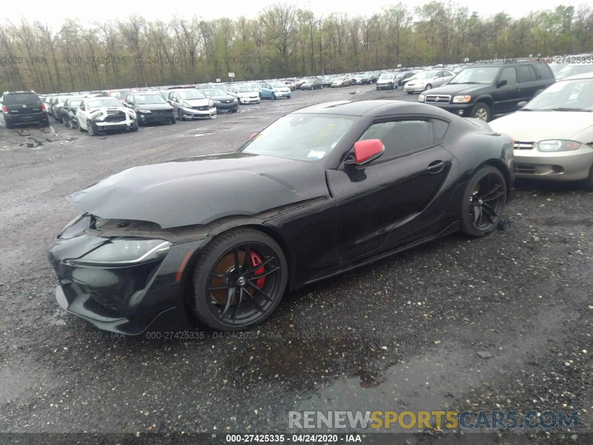 2 Photograph of a damaged car WZ1DB4C07LW026239 TOYOTA SUPRA 2020