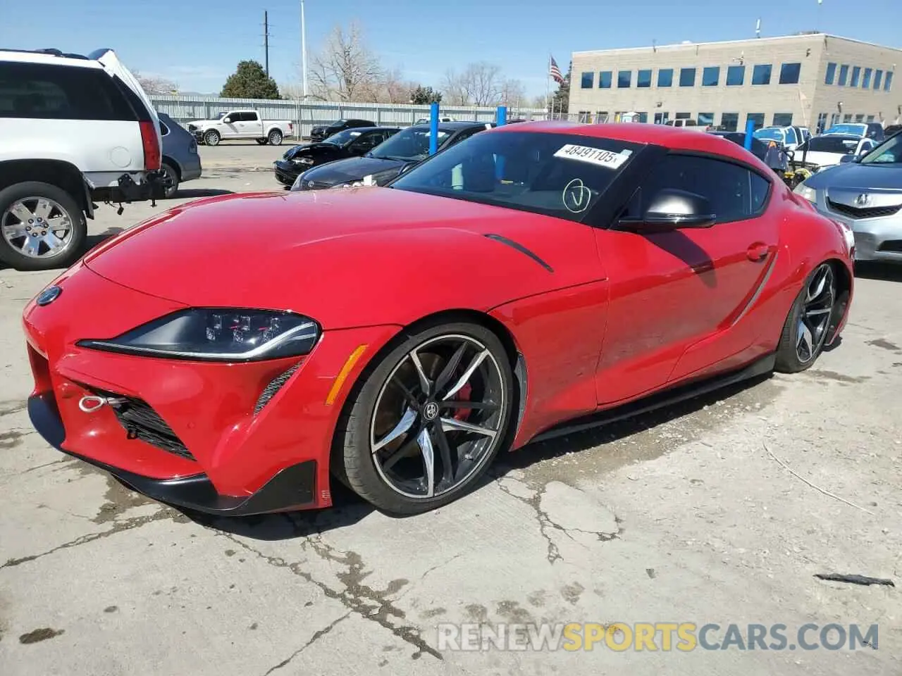 1 Photograph of a damaged car WZ1DB4C08LW024550 TOYOTA SUPRA 2020