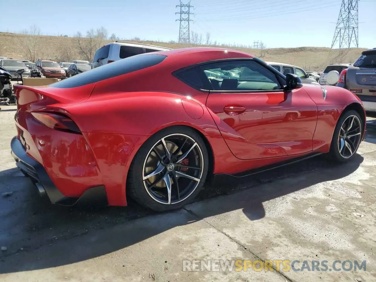 3 Photograph of a damaged car WZ1DB4C08LW024550 TOYOTA SUPRA 2020