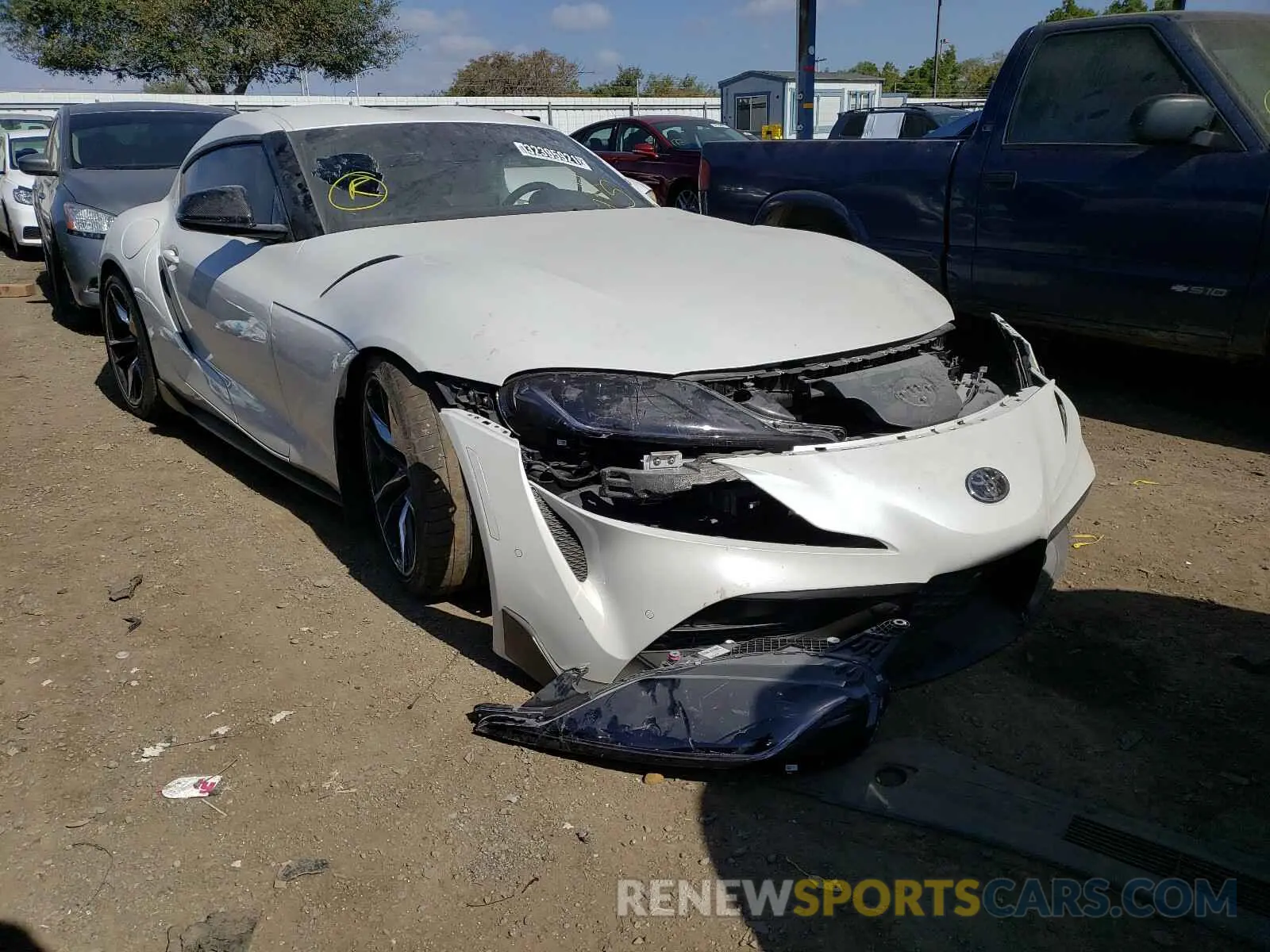1 Photograph of a damaged car WZ1DB4C08LW025035 TOYOTA SUPRA 2020