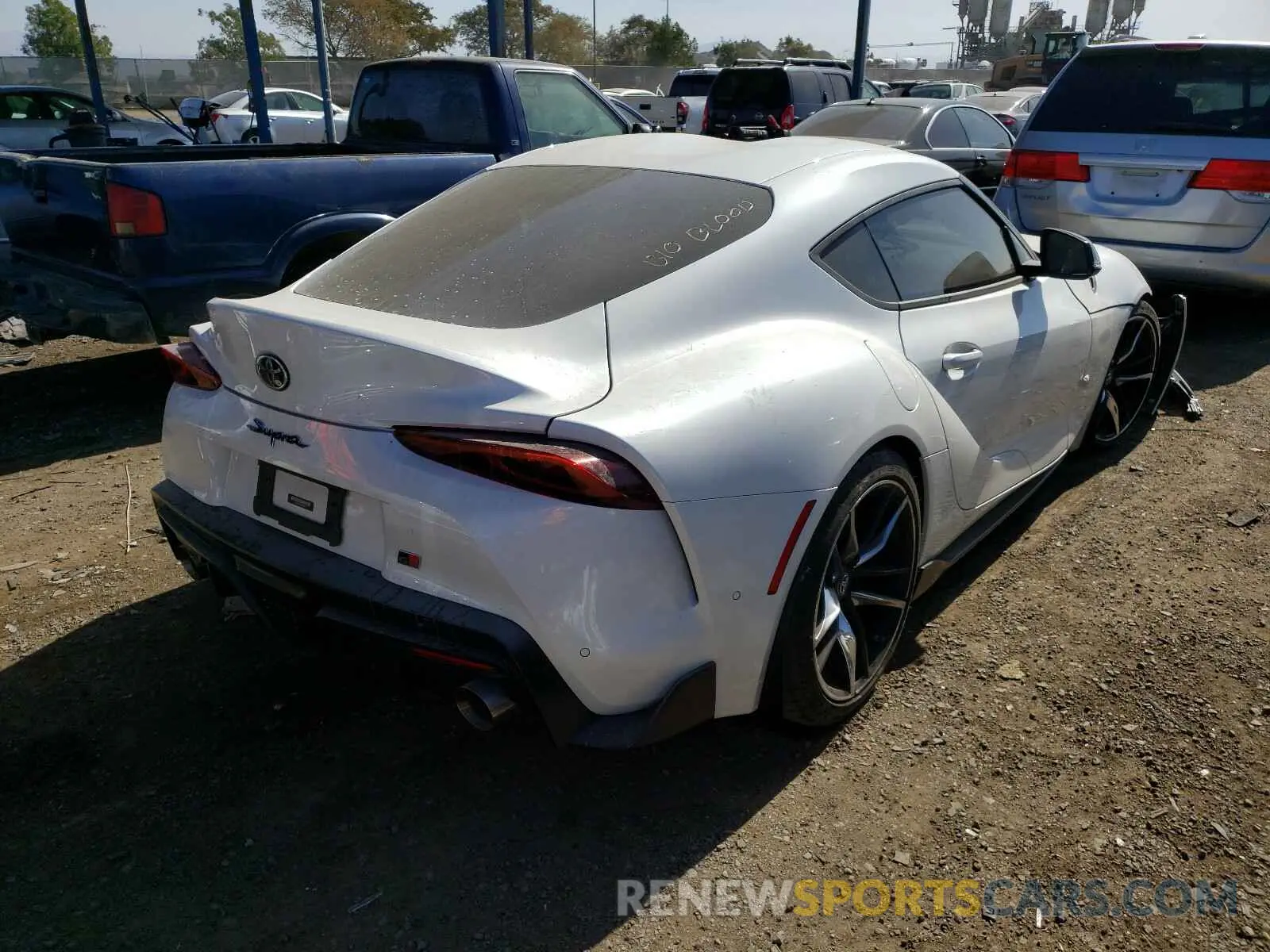 4 Photograph of a damaged car WZ1DB4C08LW025035 TOYOTA SUPRA 2020