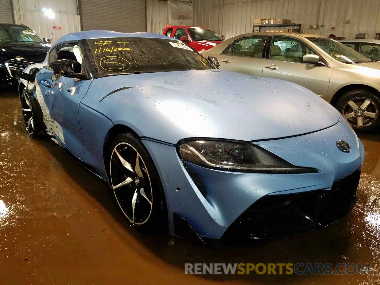 1 Photograph of a damaged car WZ1DB4C08LW026217 TOYOTA SUPRA 2020