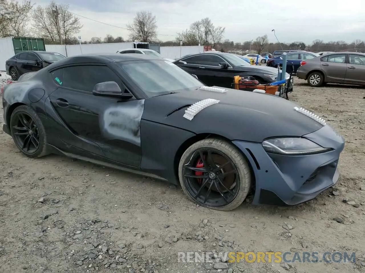 4 Photograph of a damaged car WZ1DB4C08LW026587 TOYOTA SUPRA 2020