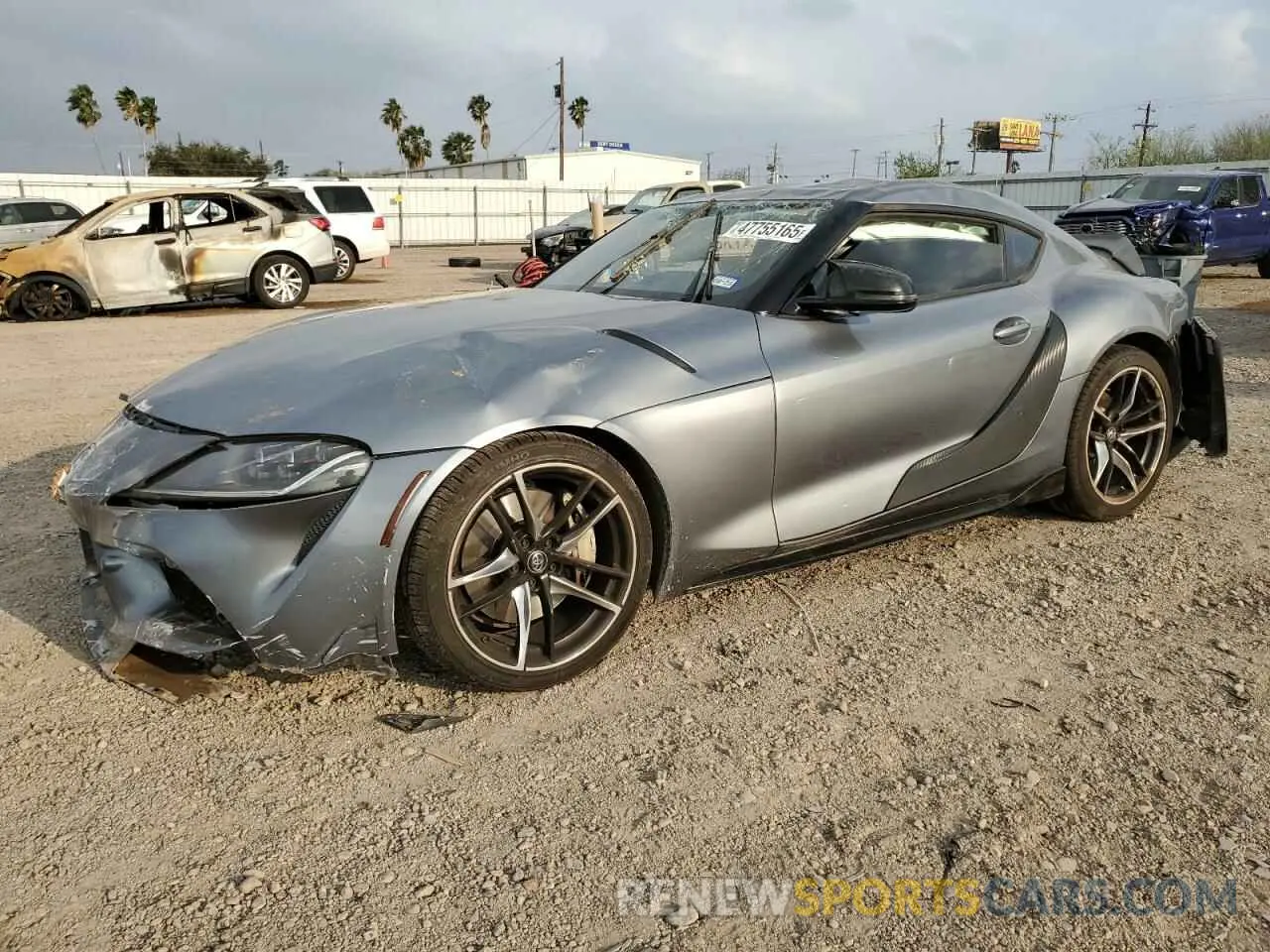 1 Photograph of a damaged car WZ1DB0C00MW045841 TOYOTA SUPRA 2021