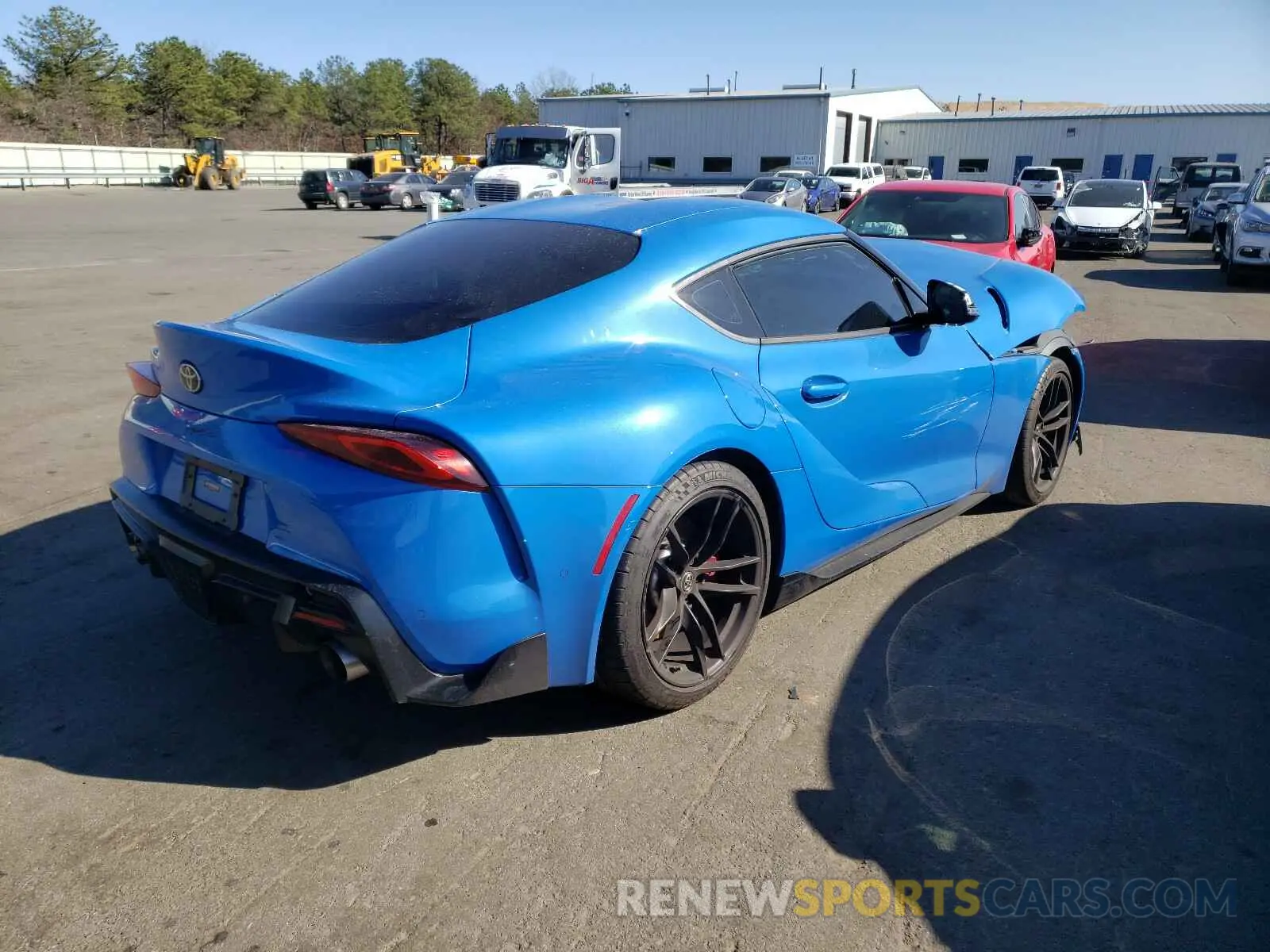 4 Фотография поврежденного автомобиля WZ1DB0C01MW037425 TOYOTA SUPRA 2021
