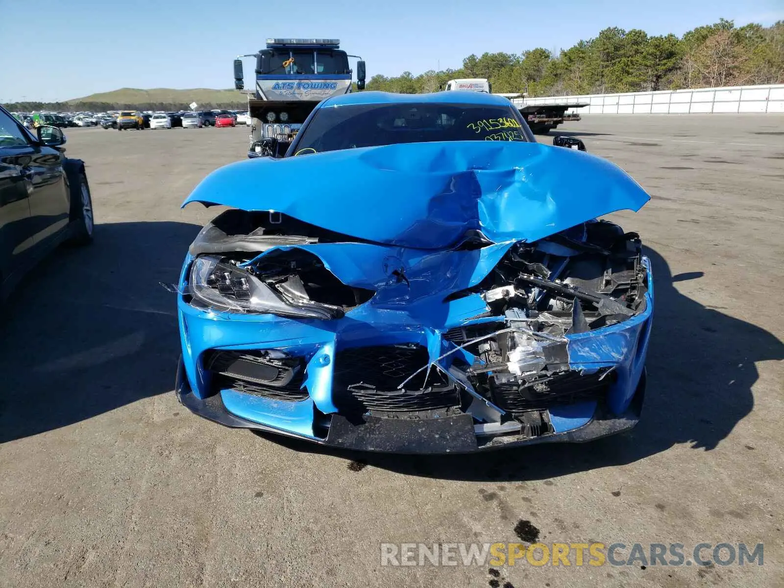 9 Фотография поврежденного автомобиля WZ1DB0C01MW037425 TOYOTA SUPRA 2021