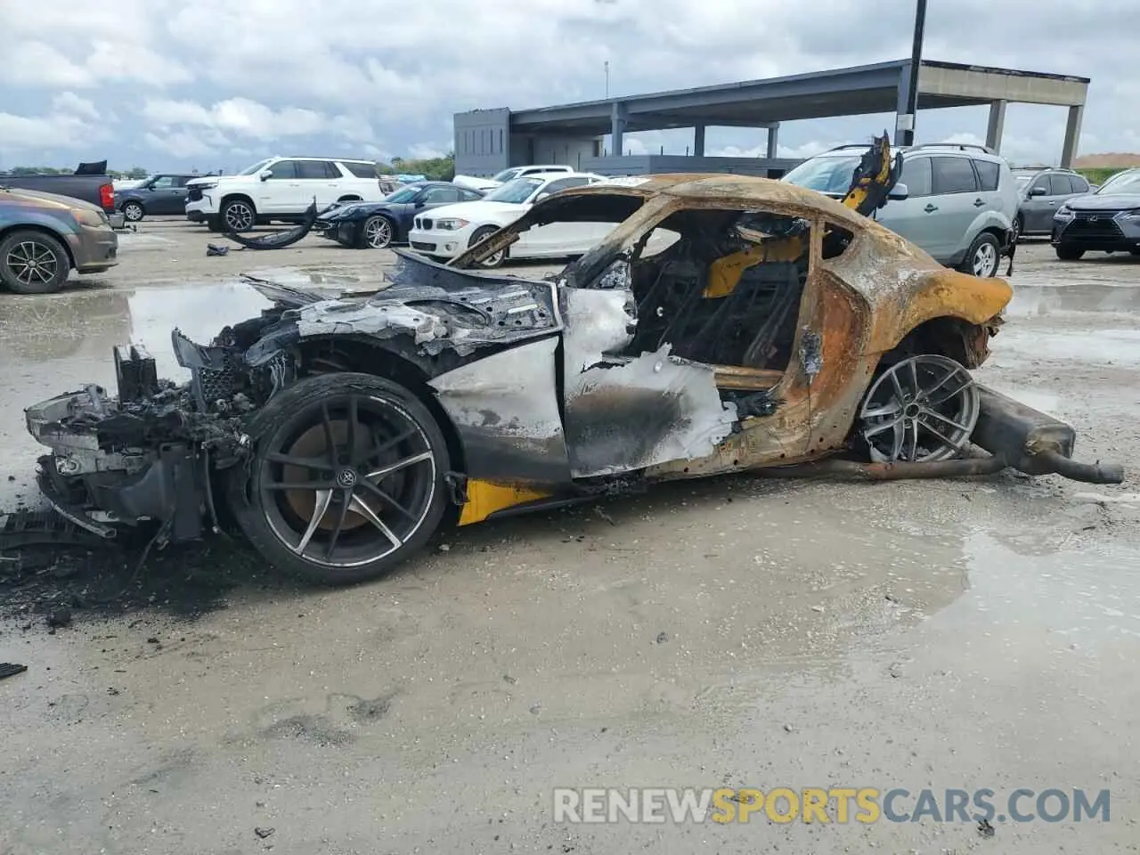 1 Photograph of a damaged car WZ1DB0C02MW039667 TOYOTA SUPRA 2021