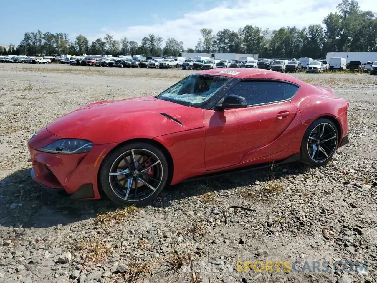 1 Фотография поврежденного автомобиля WZ1DB0C02MW040463 TOYOTA SUPRA 2021