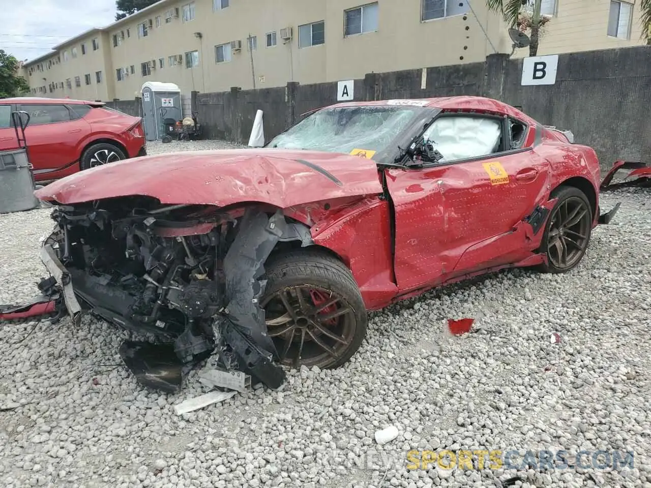 1 Photograph of a damaged car WZ1DB0C02MW043797 TOYOTA SUPRA 2021