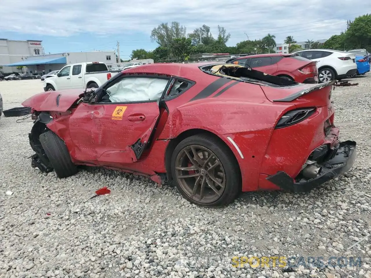 2 Photograph of a damaged car WZ1DB0C02MW043797 TOYOTA SUPRA 2021