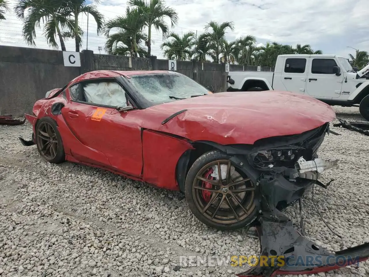 4 Photograph of a damaged car WZ1DB0C02MW043797 TOYOTA SUPRA 2021