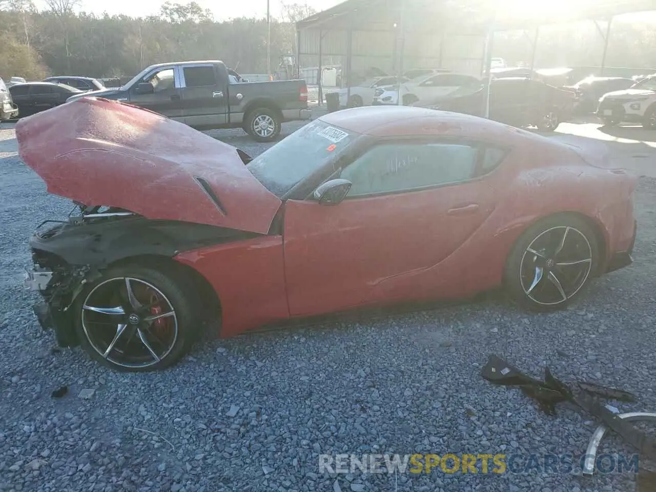 1 Photograph of a damaged car WZ1DB0C04MW041937 TOYOTA SUPRA 2021