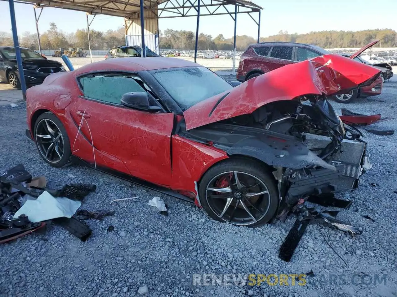 4 Photograph of a damaged car WZ1DB0C04MW041937 TOYOTA SUPRA 2021