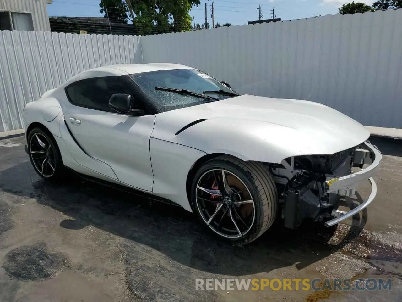 4 Фотография поврежденного автомобиля WZ1DB0C05MW041106 TOYOTA SUPRA 2021