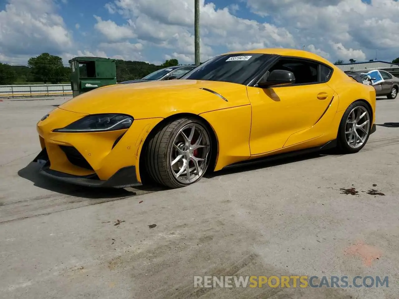 1 Photograph of a damaged car WZ1DB0C07MW039826 TOYOTA SUPRA 2021