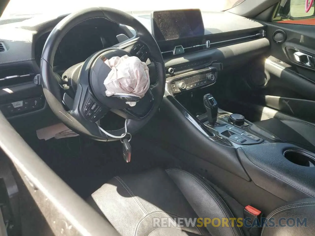 8 Photograph of a damaged car WZ1DB0C0XMW035592 TOYOTA SUPRA 2021