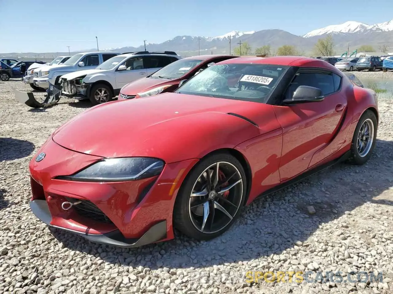 1 Photograph of a damaged car WZ1DB0C0XMW044230 TOYOTA SUPRA 2021