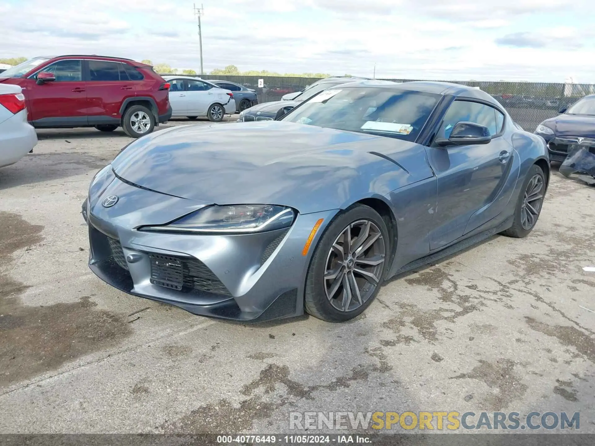 2 Фотография поврежденного автомобиля WZ1DB2C01MW041227 TOYOTA SUPRA 2021