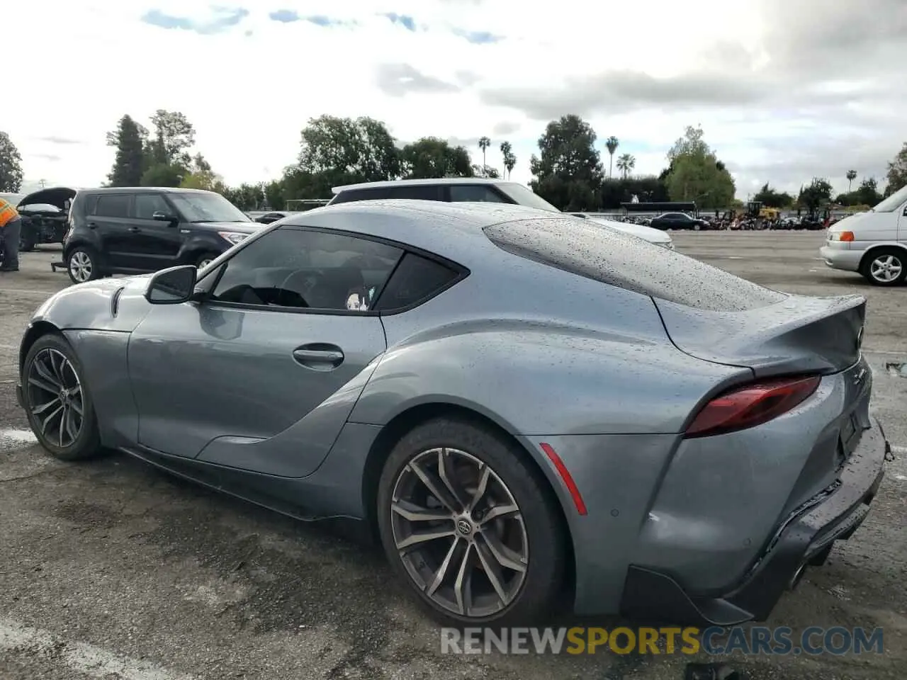 2 Photograph of a damaged car WZ1DB2C04MW043408 TOYOTA SUPRA 2021