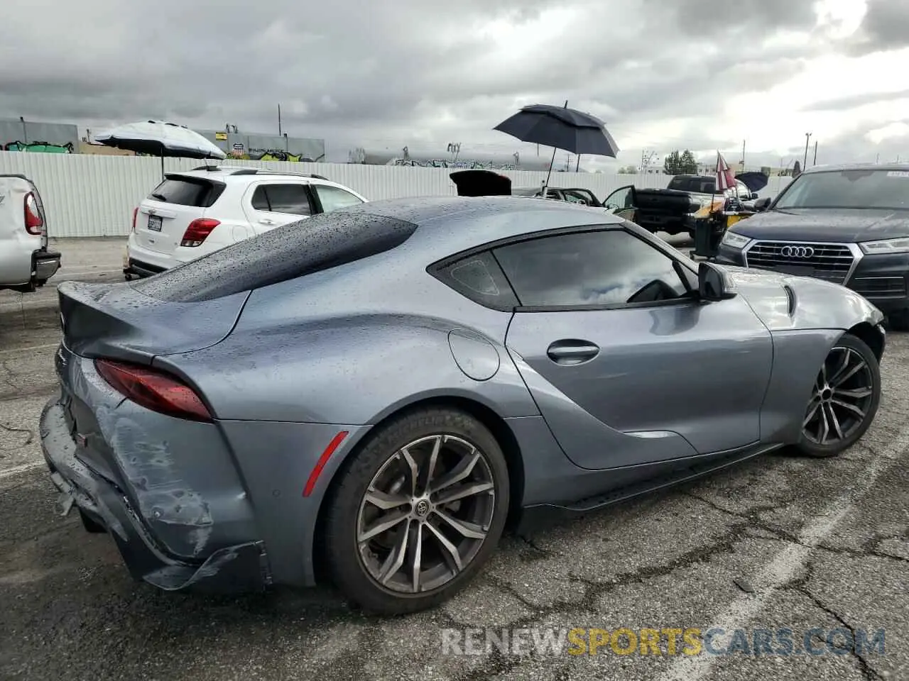 3 Photograph of a damaged car WZ1DB2C04MW043408 TOYOTA SUPRA 2021