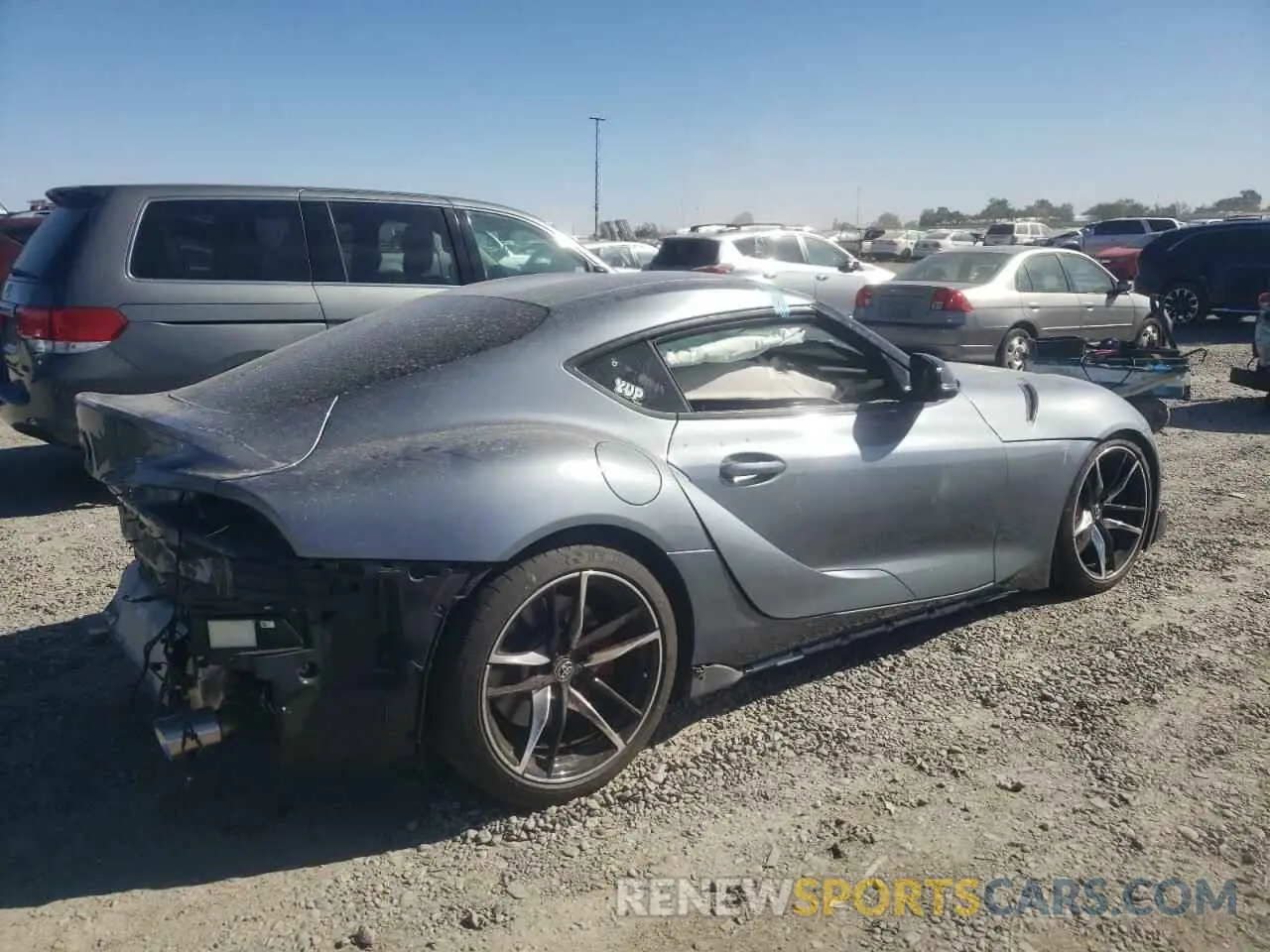 3 Photograph of a damaged car WZ1DB0C01NW048328 TOYOTA SUPRA 2022