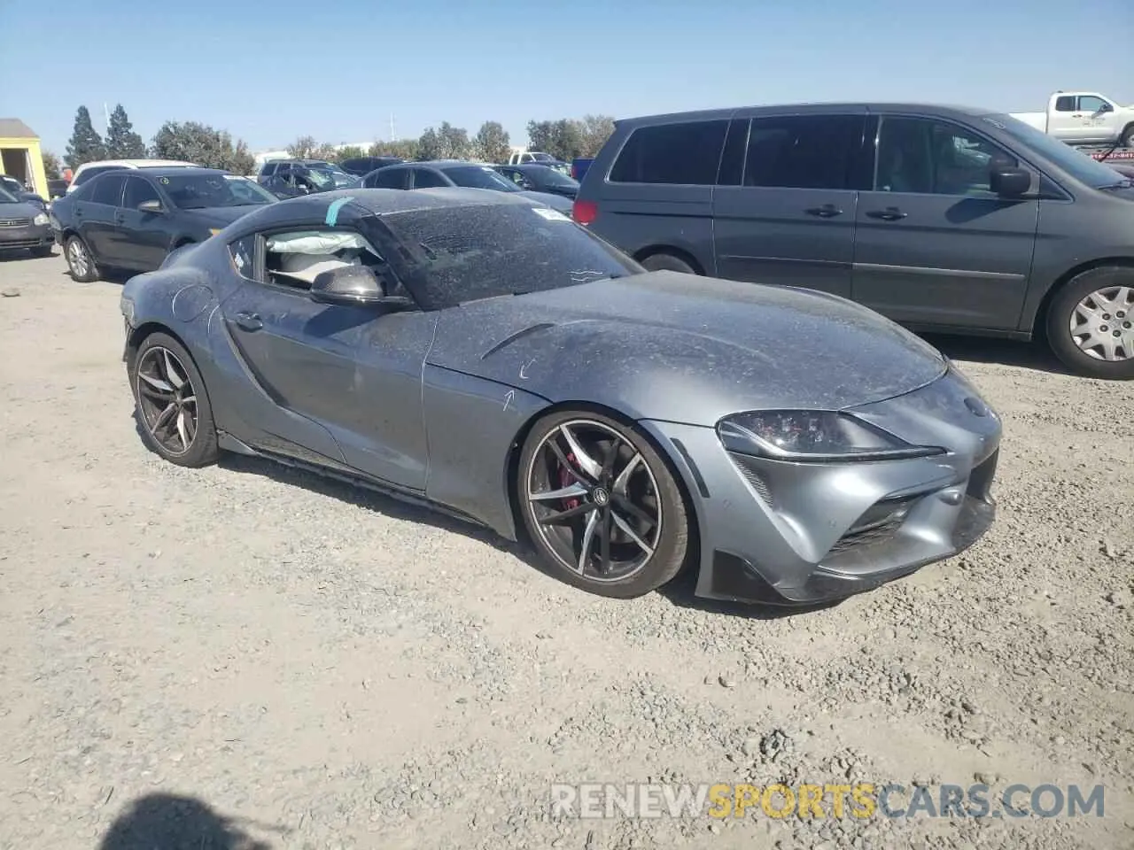 4 Photograph of a damaged car WZ1DB0C01NW048328 TOYOTA SUPRA 2022