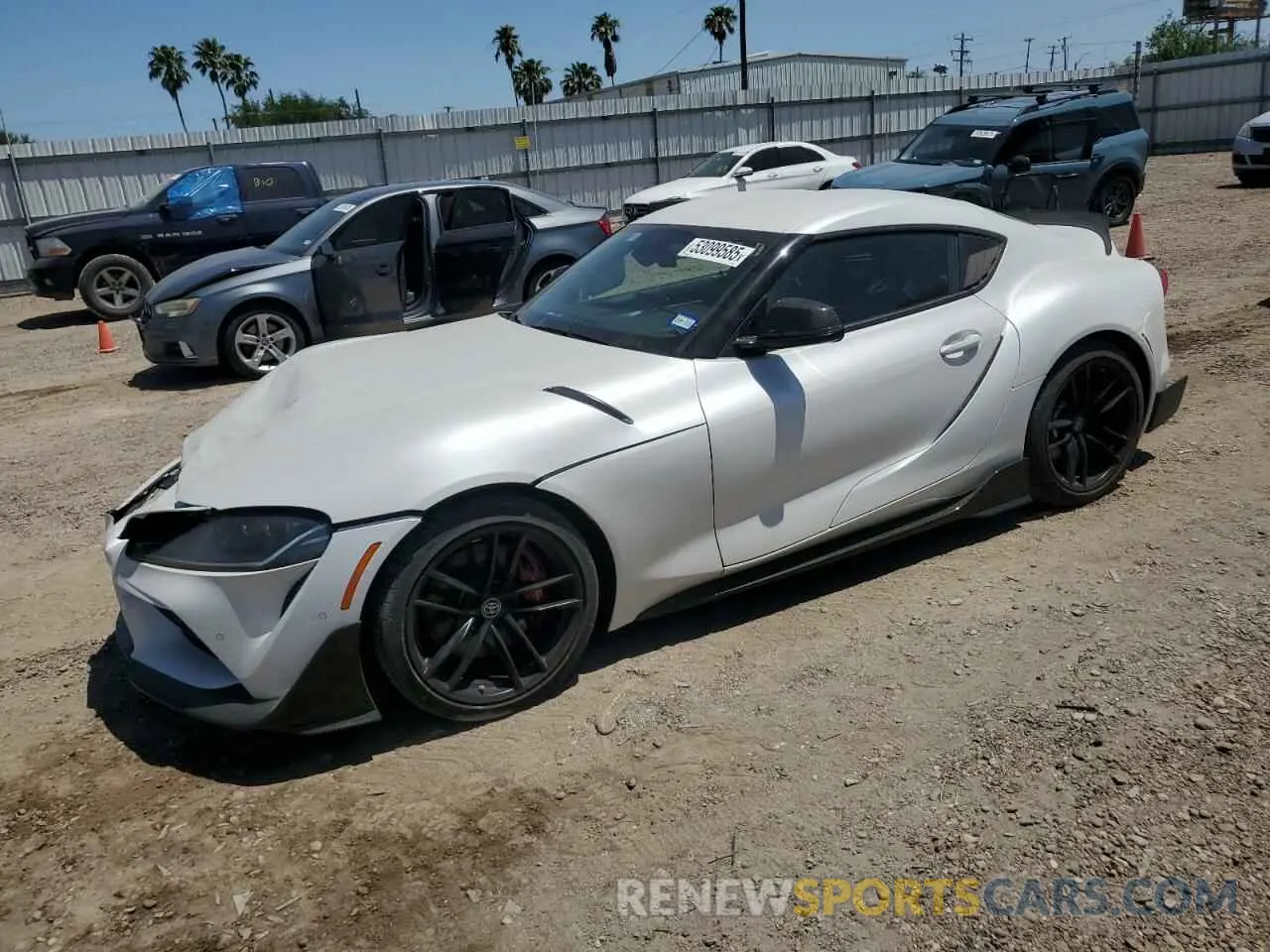 1 Photograph of a damaged car WZ1DB0C02NW048905 TOYOTA SUPRA 2022
