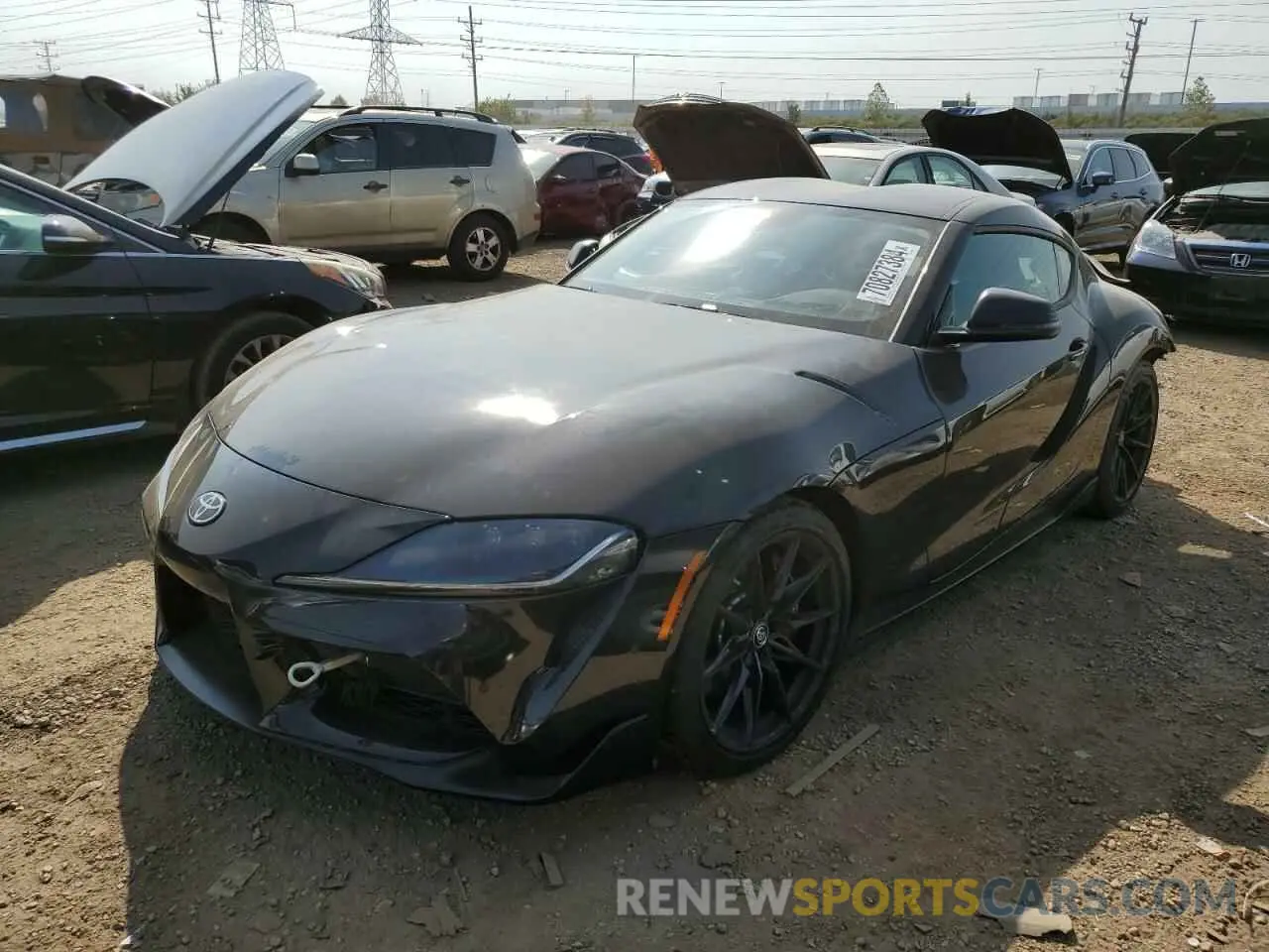 1 Photograph of a damaged car WZ1DB0G06PW060990 TOYOTA SUPRA 2023