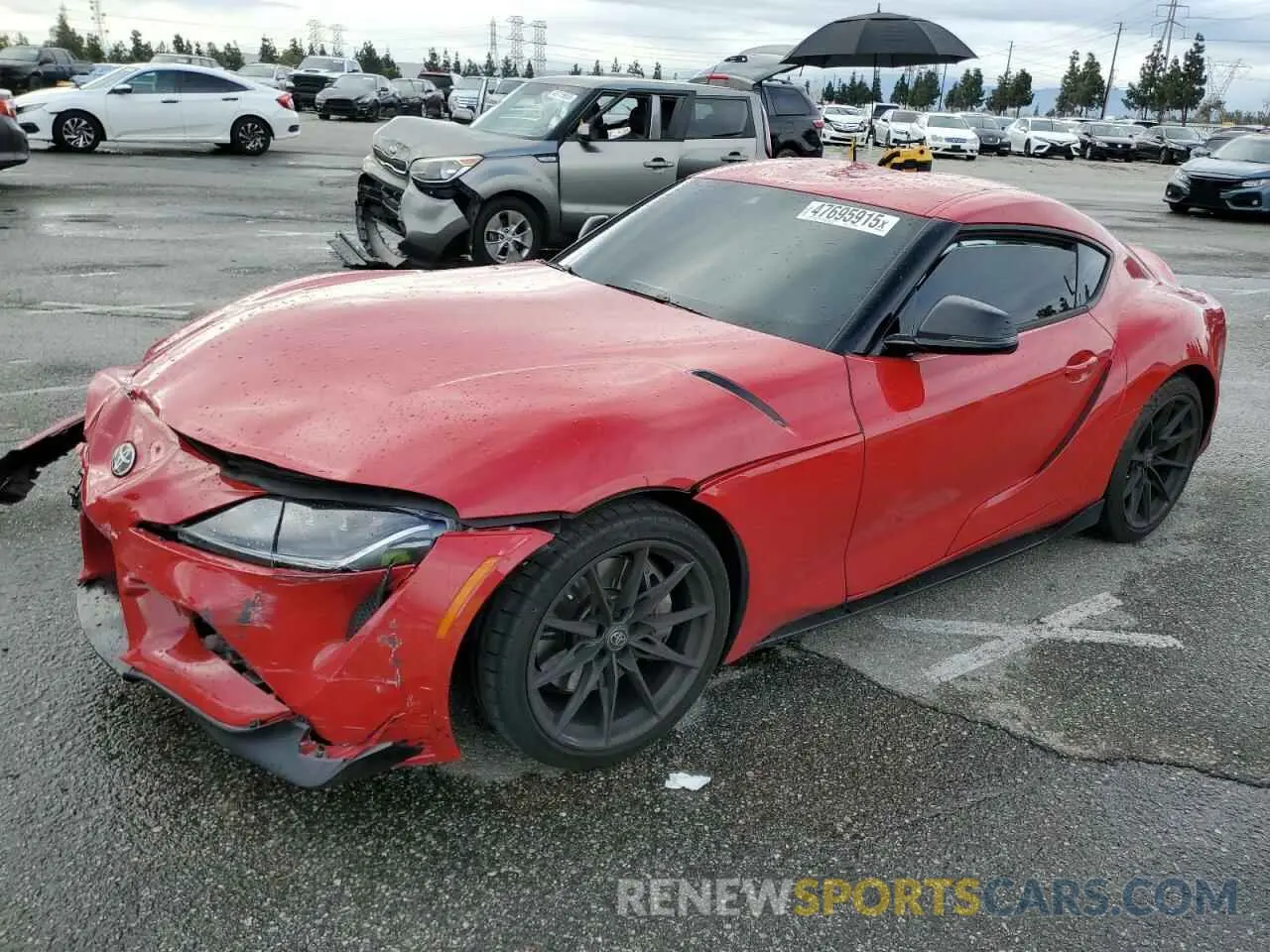 1 Фотография поврежденного автомобиля WZ1DB0G08RW067779 TOYOTA SUPRA 2024