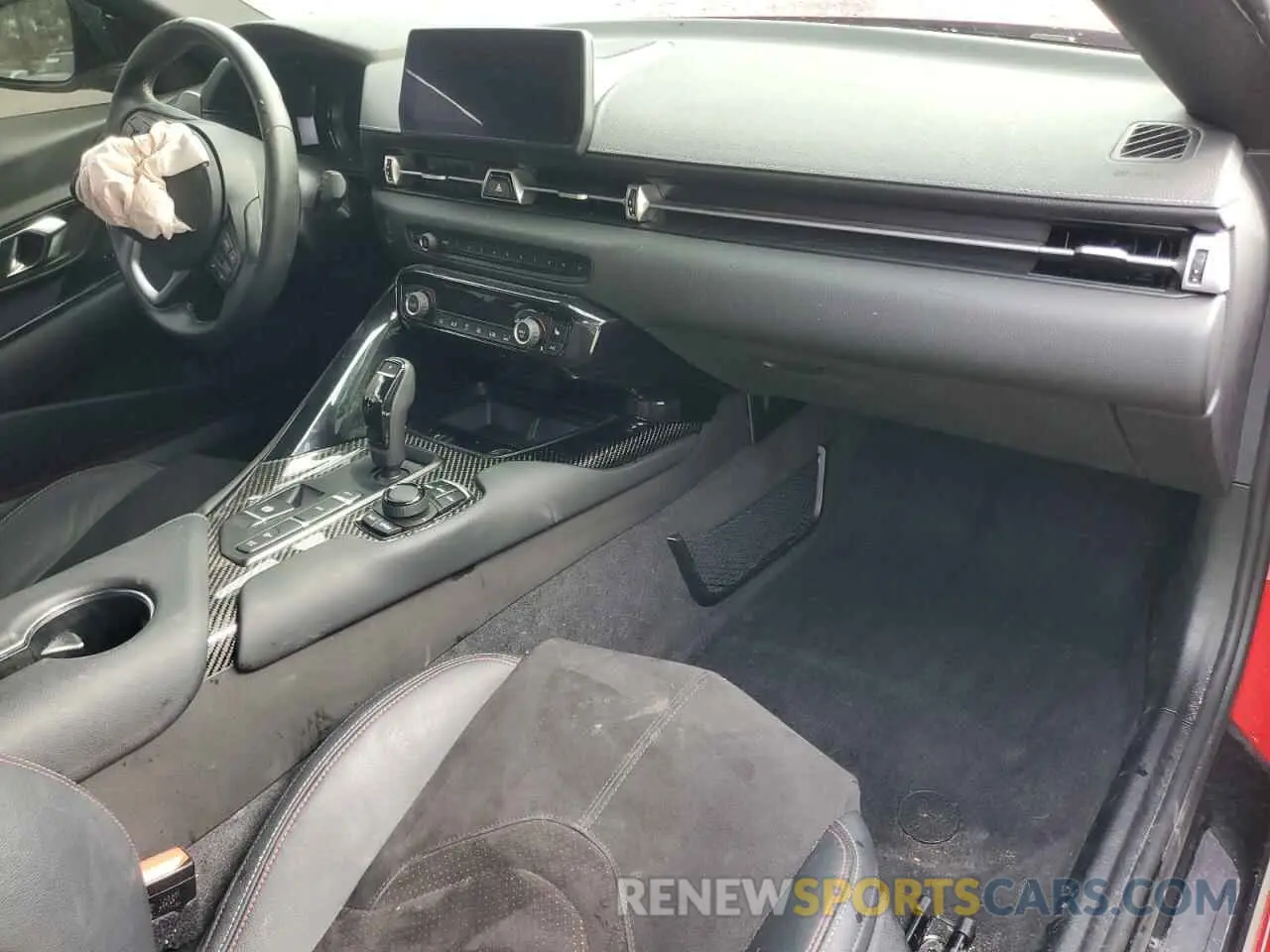 8 Фотография поврежденного автомобиля WZ1DB0G08RW067779 TOYOTA SUPRA 2024