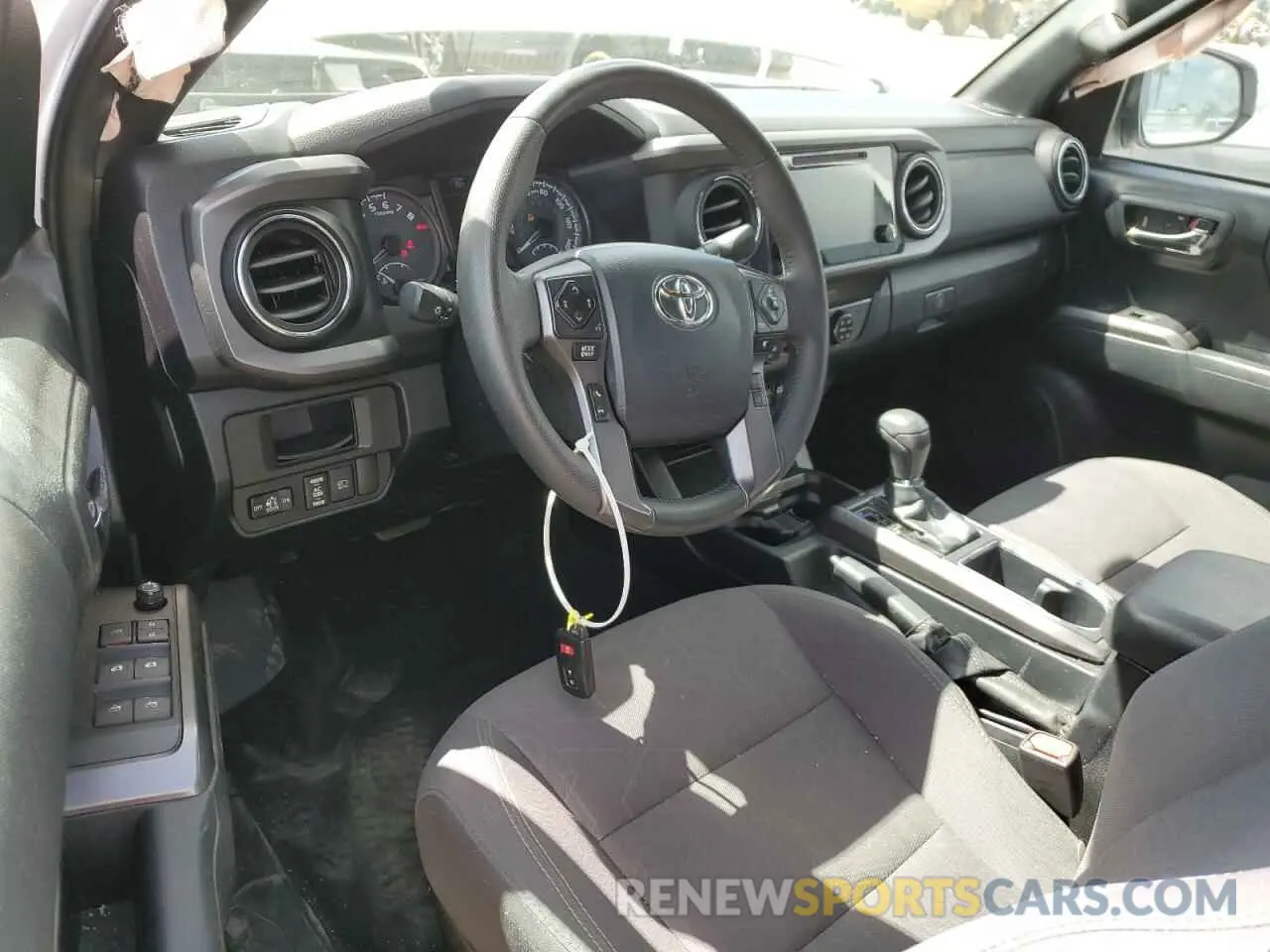 8 Photograph of a damaged car 3TMAZ5CN0KM100131 TOYOTA TACOMA 2019