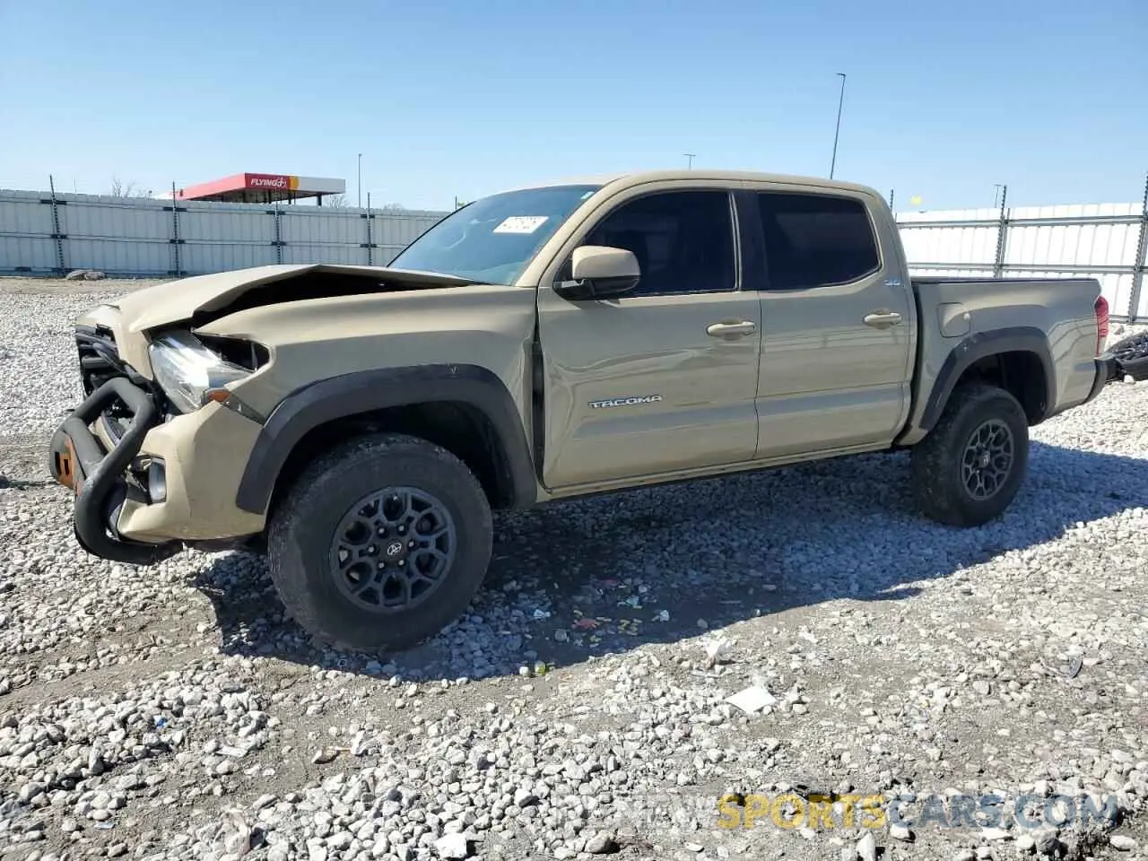 1 Photograph of a damaged car 3TMAZ5CN0KM103627 TOYOTA TACOMA 2019