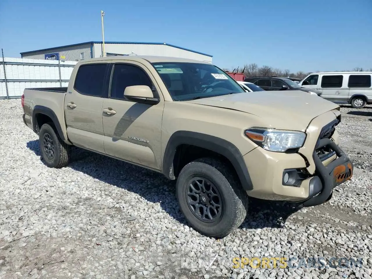 4 Photograph of a damaged car 3TMAZ5CN0KM103627 TOYOTA TACOMA 2019